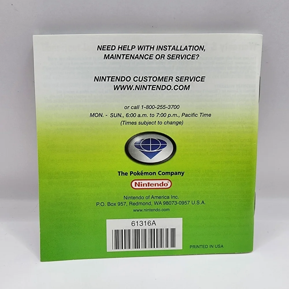 Nintendo DS Pokémon Ranger - Manual Only
